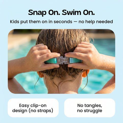 Peekabops™ Clip-On Swim Goggles