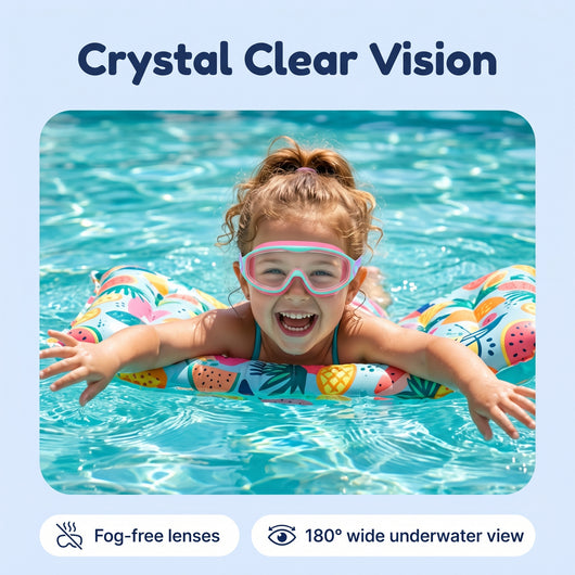 Peekabops™ Clip-On Swim Goggles